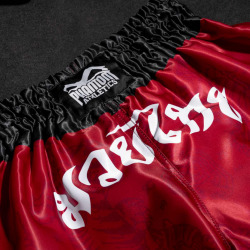 Muay Thai trenýrky PHANTOM sak yant - červené