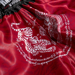 Muay Thai trenýrky PHANTOM sak yant - červené