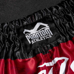 Muay Thai trenýrky PHANTOM sak yant - červené