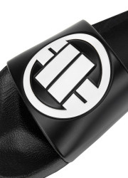 PitBull West Coast Flip Flop New Logo - černo/bílé