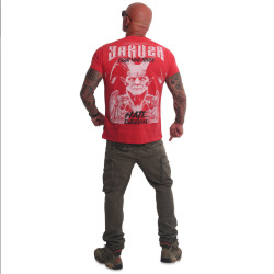 Yakuza Pánské tričko Hate - červené