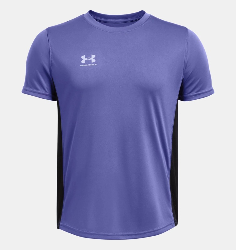 Dětské tričko UNDER ARMOUR UA B's Challenger SS - fialové