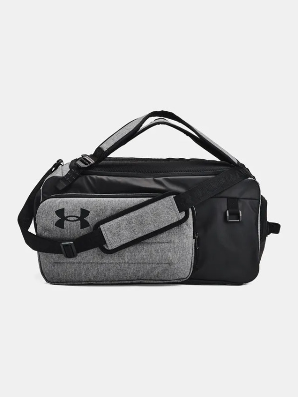 UNDER ARMOUR Sportovní taška Contain Duo Medium- šedá