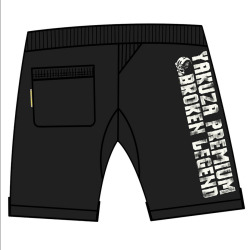 Yakuza Premium Pánské šortky YPJO 3627 - černé