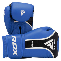 RDX Boxerské rukavice AURA PLUS T-17 - modré