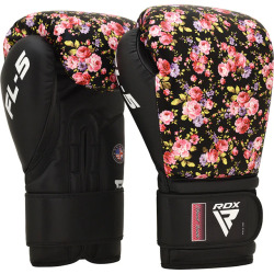 RDX Boxerské rukavice FL6 Floral - černé