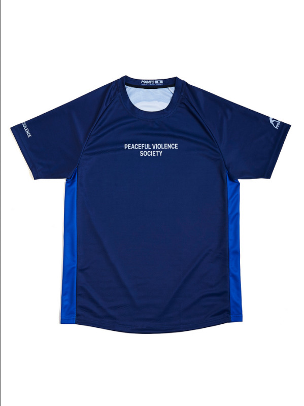 Pánské funkční triko Manto performance SOCIETY - modré