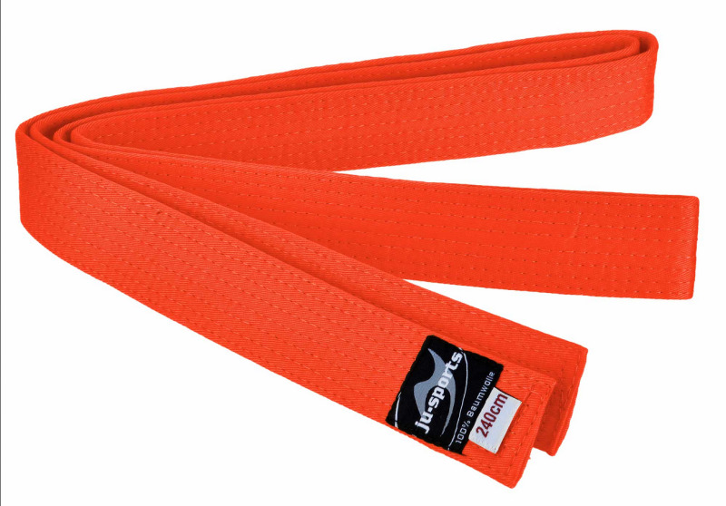 Pásek Ju-sport budo - oranžový