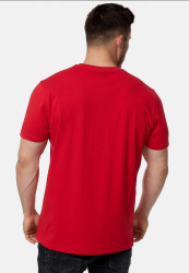 Pánské triko TAPOUT CRESTON - červené