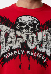 Pánské triko TAPOUT CRESTON - červené