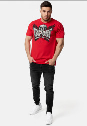 Pánské triko TAPOUT CRESTON - červené