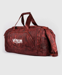 Sportovní taška VENUM TRAINER LITE SPORT - červeno/maskáčová