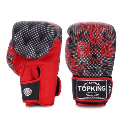 Boxerské rukavice TOP KING Dragon - Černé