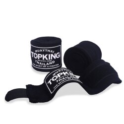 Boxerské bandáže TOP KING TKHWR-01- černé