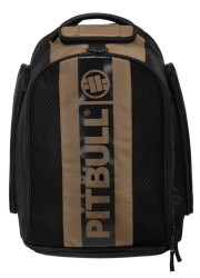 PITBULL WEST COAST Velký sportovní batoh Logo 2 - hnědý