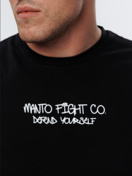 Pánské triko Manto x KTOF LEGAL - černé
