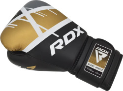 RDX Boxerské rukavice F7 Ego - černo/zlaté