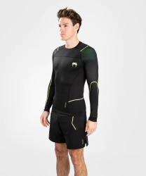 Rashguard VENUM Fusion 2.0 Dl. rukáv - černo/žlutý