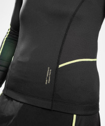 Rashguard VENUM Fusion 2.0 Dl. rukáv - černo/žlutý