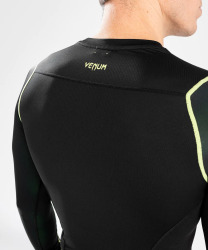 Rashguard VENUM Fusion 2.0 Dl. rukáv - černo/žlutý