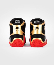 Venum Boty Wrestling Elite - černo/zlato/červené