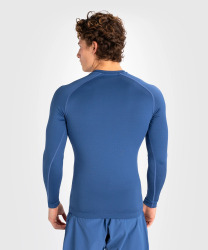 Rashguard VENUM Contender Dl. rukáv - modrý