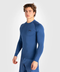 Rashguard VENUM Contender Dl. rukáv - modrý