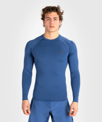 Rashguard VENUM Contender Dl. rukáv - modrý
