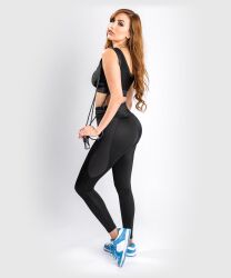 Dámské legíny VENUM Glow - černé