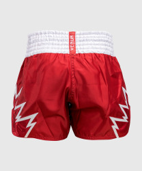 Thai trenýrky Venum Inferno - červeno/bílé