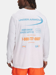 Pánské triko Under Armour Workwear Logo  - bílé