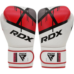 RDX Dětské Boxerské rukavice J7 6oz - bílo/červené