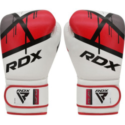 RDX Dětské Boxerské rukavice J7 6oz - bílo/červené