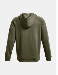 Pánská mikina UNDER ARMOUR UA Rival Fleece FZ - zelená