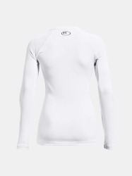 Dámské triko Under Armour Authentics Crew - bílé