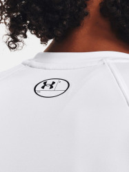 Dámské triko Under Armour Authentics Crew - bílé