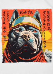PitBull West Coast Triko FUJI - bílé