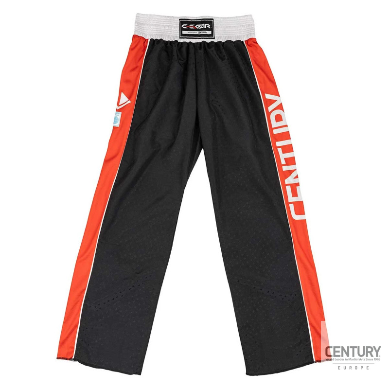 Kickbox kalhoty CENTURY Determination 2.0 WAKO - černo/červené