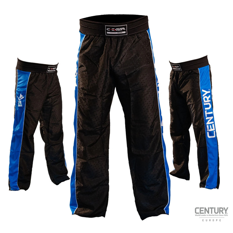 Kickbox kalhoty CENTURY C-GEAR Determination s certifikací WAKO - černo/modré