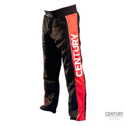 Kickbox kalhoty CENTURY C-GEAR Determination s certifikací WAKO - černo/červené