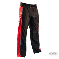 Kickbox kalhoty CENTURY C-GEAR Determination s certifikací WAKO - černo/červené
