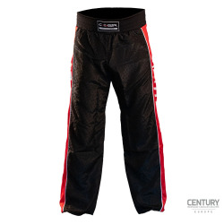 Kickbox kalhoty CENTURY C-GEAR Determination s certifikací WAKO - černo/červené