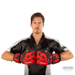 Kickboxerské rukavice Century C-GEAR Sport Respect certifikované WAKO - červené