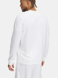 Pánská mikina UNDER ARMOUR UA Rival Terry Logo Crew - bílá