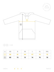 MANTO Pánska mikina LABEL 25 OVERSIZE - zelená