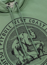 PitBull West Coast Pánská mikina VINTAGE BJJ KP - zelená
