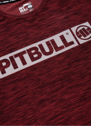 PitBull West Coast Funkční Triko Casual Sport Hilltop - červené