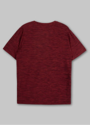 PitBull West Coast Funkční Triko Casual Sport Small Logo  - červené