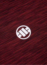 PitBull West Coast Funkční Triko Casual Sport Small Logo  - červené