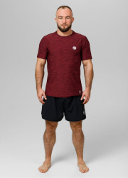 PitBull West Coast Funkční Triko Casual Sport Small Logo  - červené